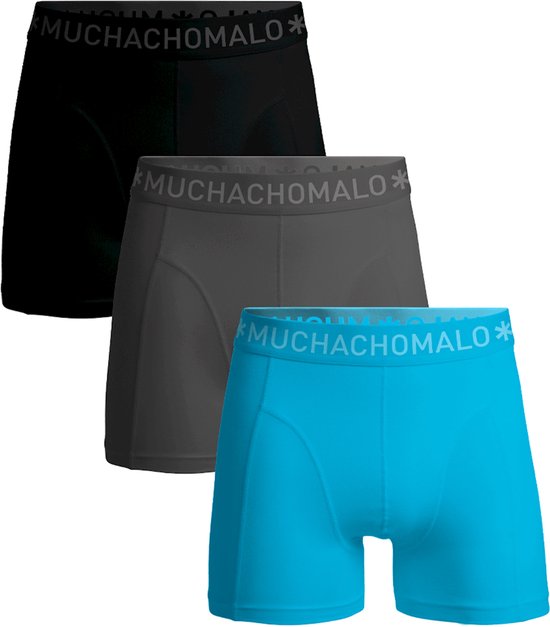 Muchachomalo Heren Boxershorts - 3 Pack - Maat S - Mannen Onderbroeken