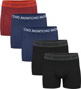 MONTCHO - Dazzle Series - Boxershort Heren - Onderbroeken heren - Boxershorts - Heren ondergoed - 5 Pack - Premium Mix Royal - Heren - Maat L