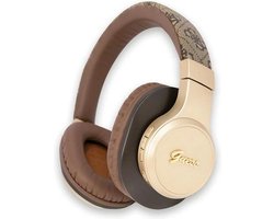 Guess 4G Script Logo - Bluetooth Stereo Over-Ear Koptelefoon - Bruin