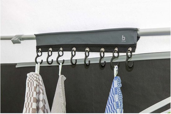 Bo-Camp - Kapstok - Luxe - Universeel - 8 Haaks van Bo-Camp — afbeelding 5