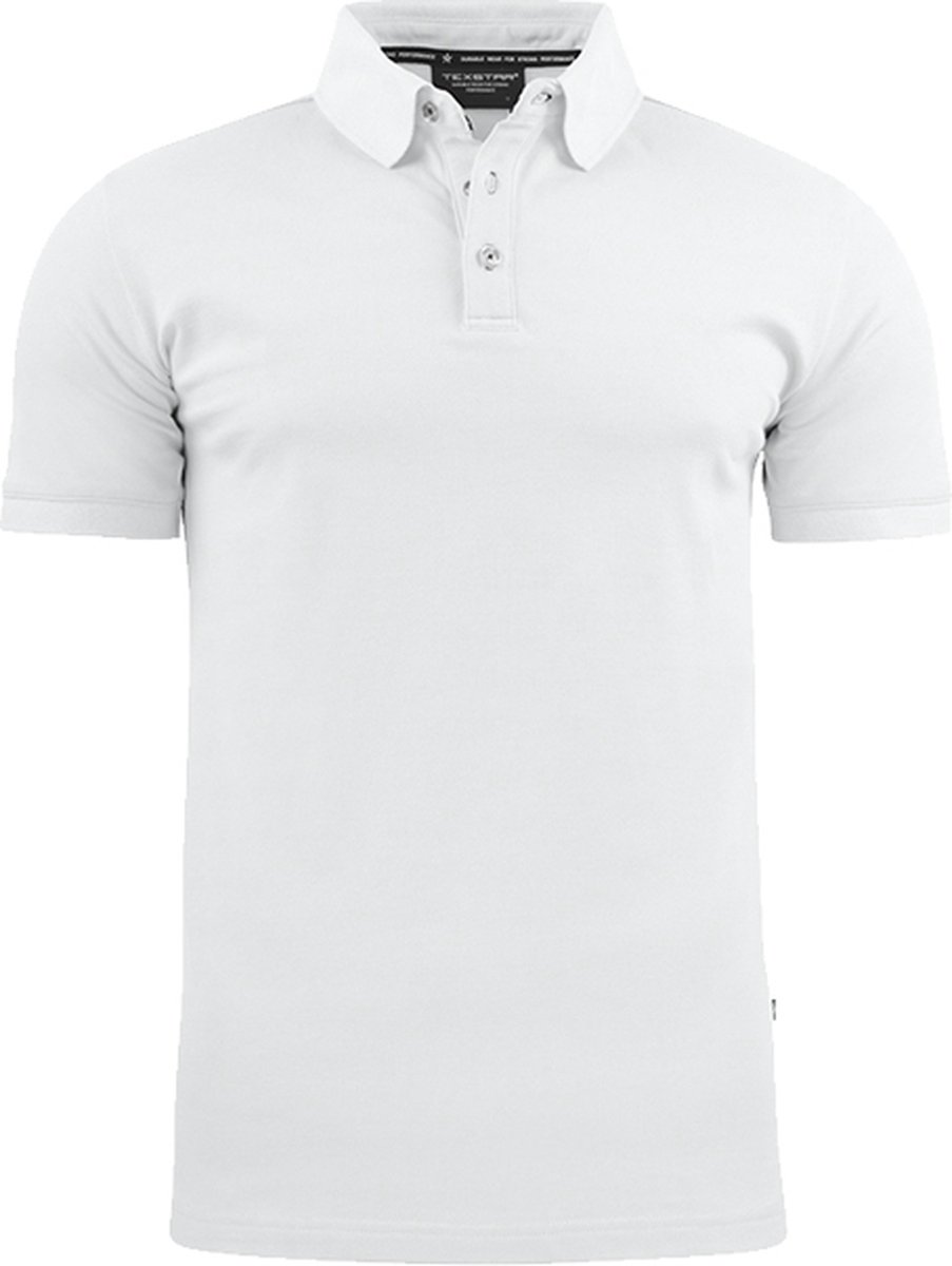 Texstar PS11 Pique Stretch Polo | Wit | L