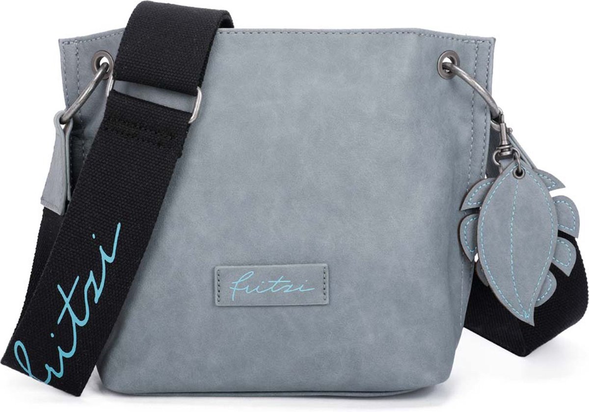 Fritzi aus Preußen Schoudertas Eco Fritzi03 Crossbody Sky Blauwgrijs