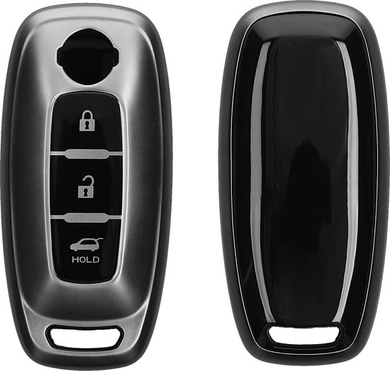 Langlebiges ABS Schwarzes Ersatz-Fernbedienungsgehäuse für Micra X-Trail Qashqai Langlebiges ABS Schwarzes Ersatz-Fernbedienungsgehäuse für Micra X-Trail Qashqai