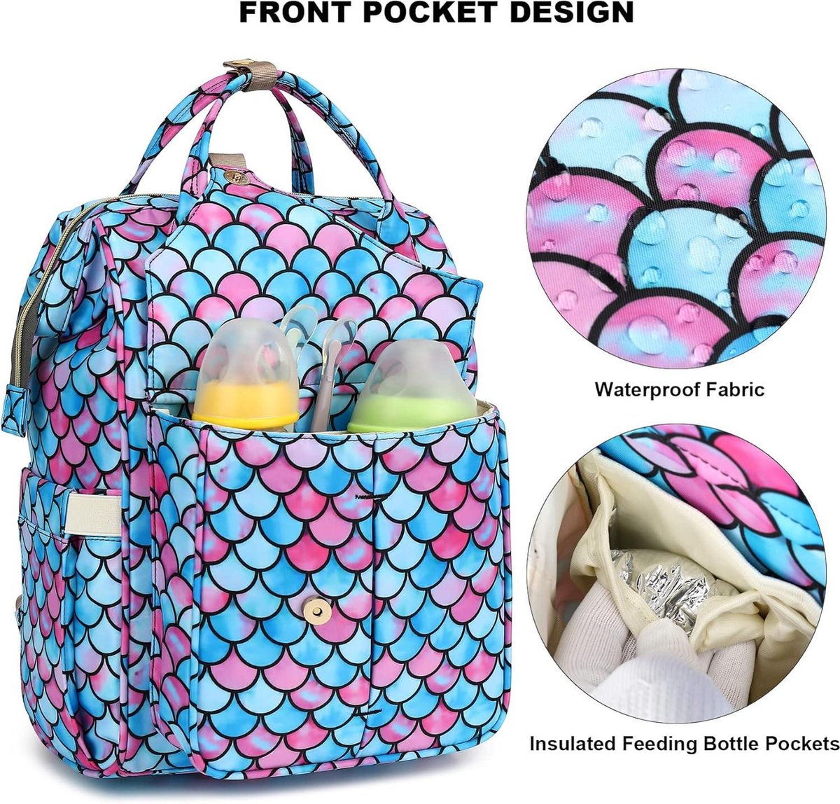 Baby luiertas Rugzak Luiertassen met USB-poort en Pad Veranderen, babytas kraamluiertassen Pasgeboren voor mama, grote capaciteit Multi-Function reis- rugzak,Dark gray Baby luiertas Rugzak Luiertassen met USB-poort en Pad Veranderen, babytas kraamluiertassen Pasgeboren voor mama, grote capaciteit Multi-Function reis- rugzak,Dark gray