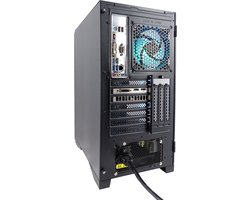 AMD Ryzen 7 8-Core RGB ELITE Game PC met RGB Tower-Cooler (hierdoor tot 25% meer CPU-prestatie), Magneet Deur en Energie Besparende 650W BRONZE Voeding - RTX 5060 8GB - 32GB RAM (Dual Channel) - 1TB M2.0 SSD - USB 300 Mbps WiFi, Gamdias Talos E2