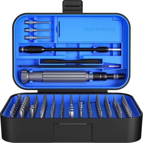 Precisieschroevendraaierset, 145-in-1 mini-schroevendraaierset met 132