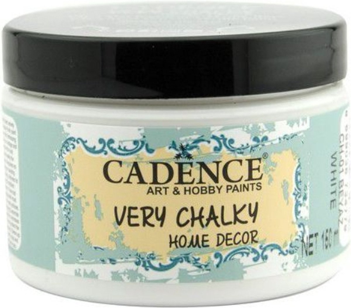 Cadence Chalky Home Decor White