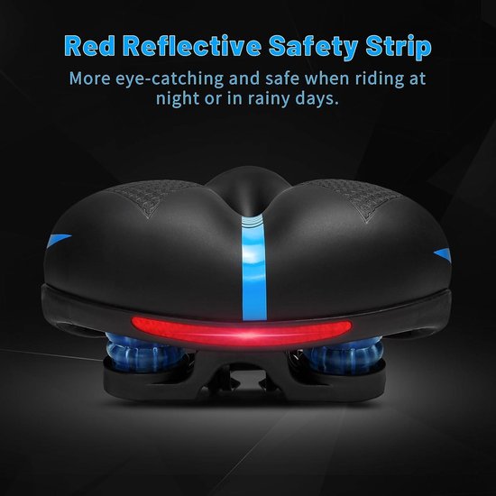 MIVELO Comfort PRO fietszadel met memory foam | Fietszadel dames | Fietszadel heren comfortabel & ergonomisch (City MIVELO Comfort PRO fietszadel met memory foam | Fietszadel dames | Fietszadel heren comfortabel & ergonomisch (City