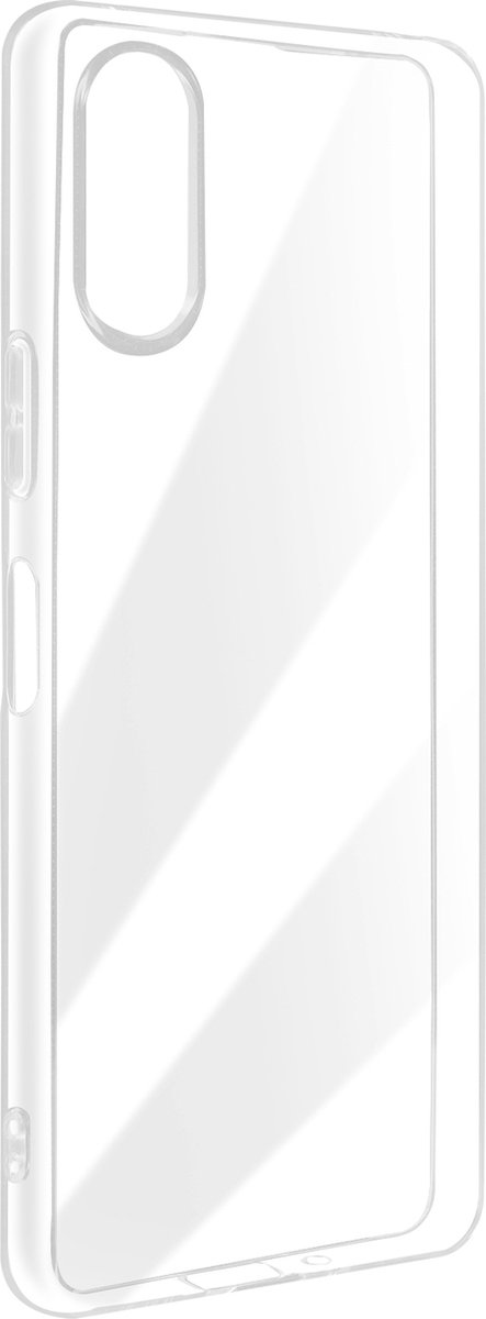 Avizar Hoes Geschikt voor Sony Xperia 10 VI Flexibele Silicone Bescherming, Transparant