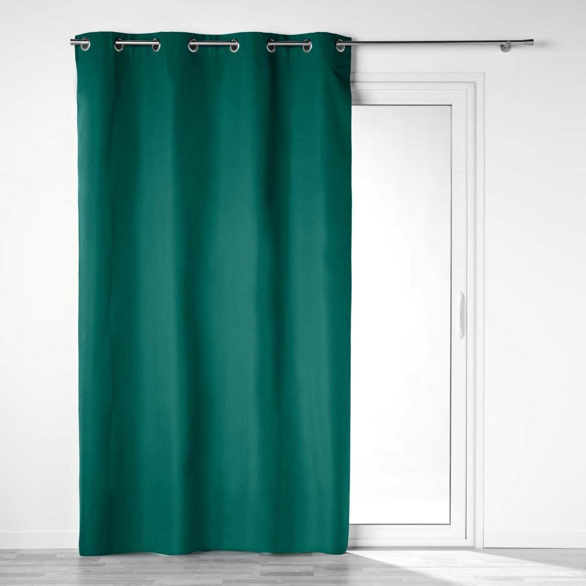 Gordijn voor de woonkamer OBSCURE, microvezel, BLACKOUT, 140 x 260 cm