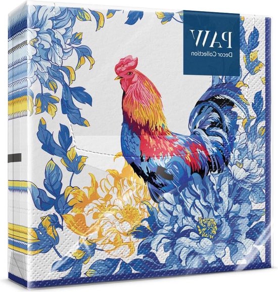 Tovaglioli in carta velina a 3 strati per decoupage, 33 cm x 33 cm