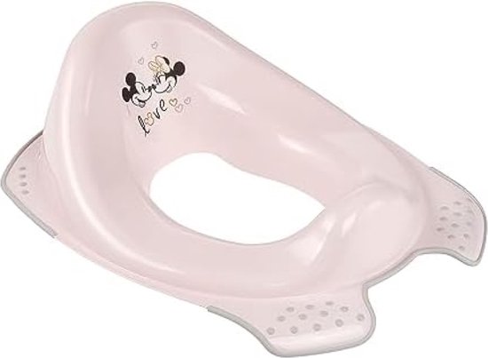 NAIZY WC-Brilverkleiner voor Kinderen met Trap Opvouwbare Potty Trainer Verstelbare Hoogte met PU Gewatteerd Kussen en Handgrepen Potje - Blauw en Lila