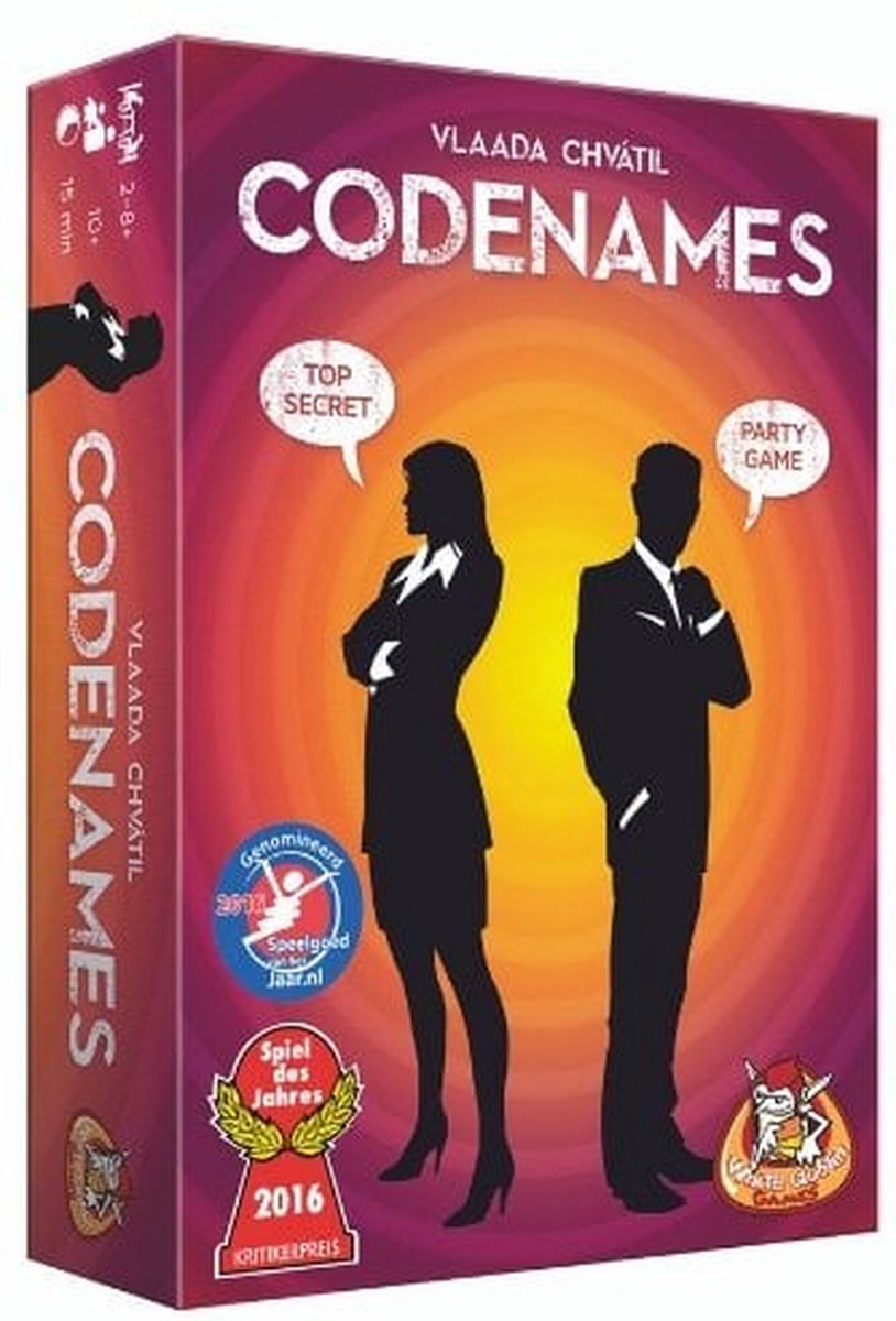 White Goblin Games Codenames - Uniek woordspel voor 2 teams - Gezelschapsspel — afbeelding 14