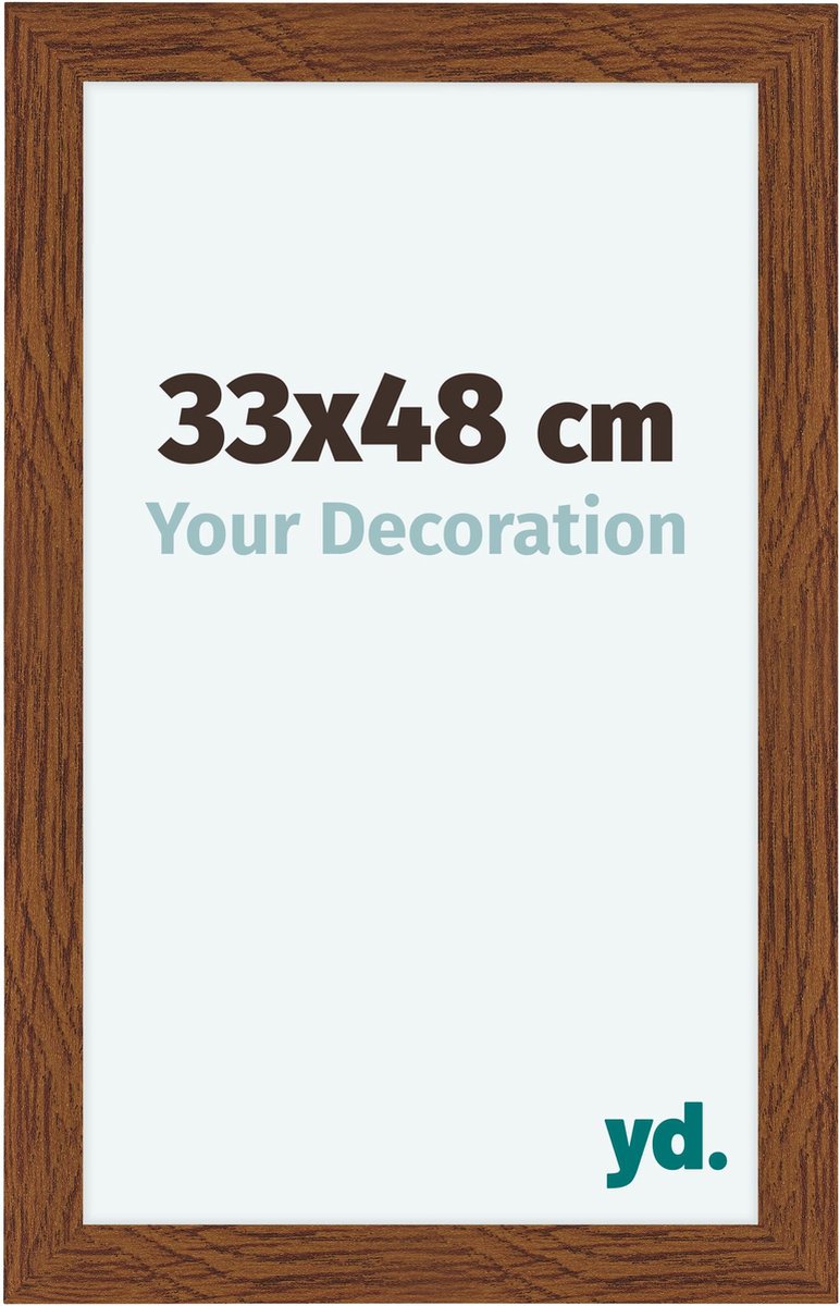 yd. Your Decoration - Fotolijst 33x48 cm - MDF - Eiken Rustiek - Como