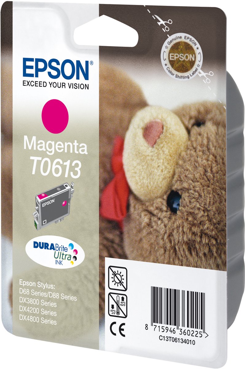 Epson Ink Cart/Magenta Stylus D68/D88/Dx3800