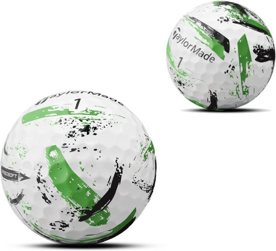 TaylorMade SpeedSoft Ink Golfballen 2024 - Groen - 12 Stuks van TaylorMade — afbeelding 4