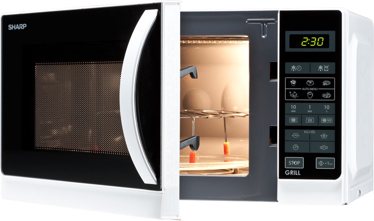 Sharp R-642 WW Magnetron met Grill thumbnail 5