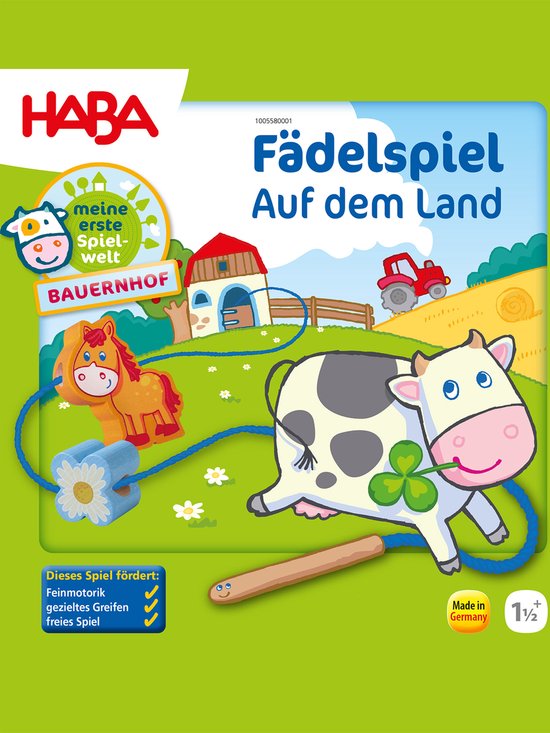 HABA Lernspielzeug Fädelspiele van HABA. — afbeelding 3