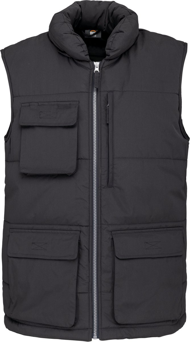 WK. Designed To Work Gewatteerde bodywarmer WK615 - Dark Grey - XL