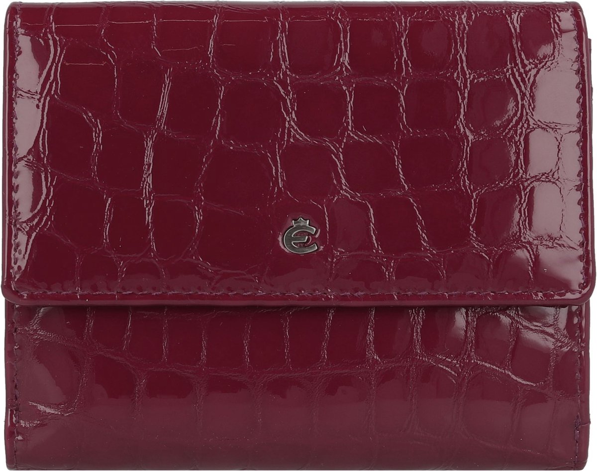 Esquire Portemonnee Nizza Wallet Red Donkerrood