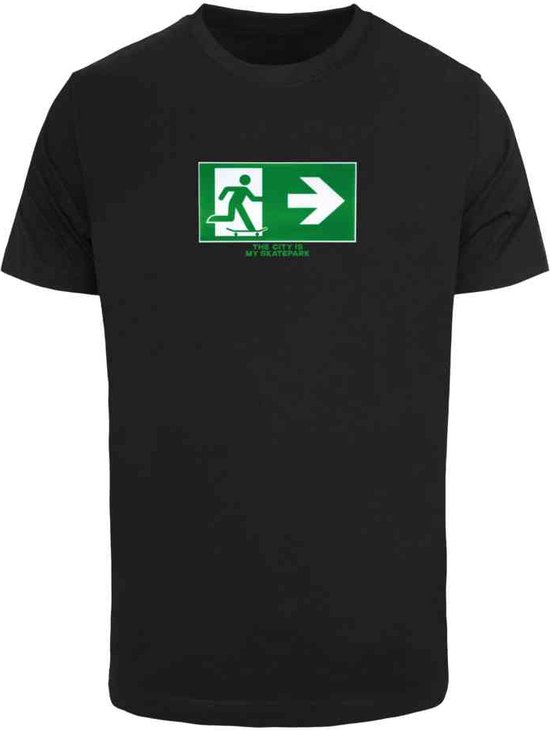 Mister Tee - Skate Exit Heren T-shirt - XL - Zwart