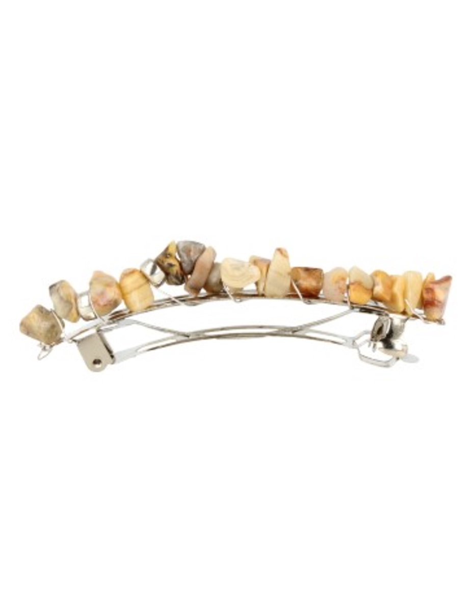 Agaat crazy lace haarclip