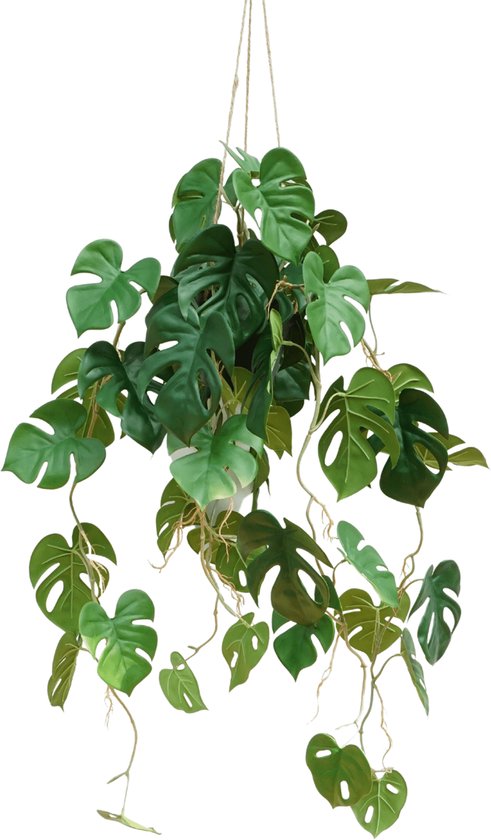 Monstera Plante Artificielle Suspendue 95cm