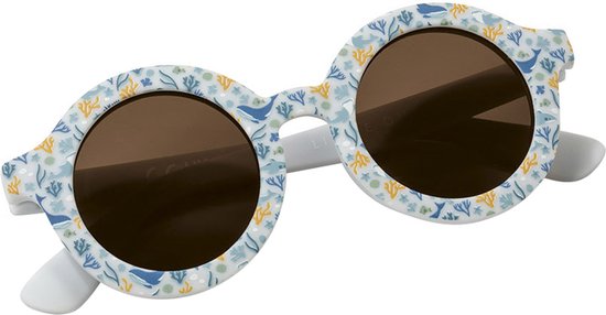 Little Dutch kinderzonnebril ocean dreams blue - rond model - blauw - sunglasses - zonnebril