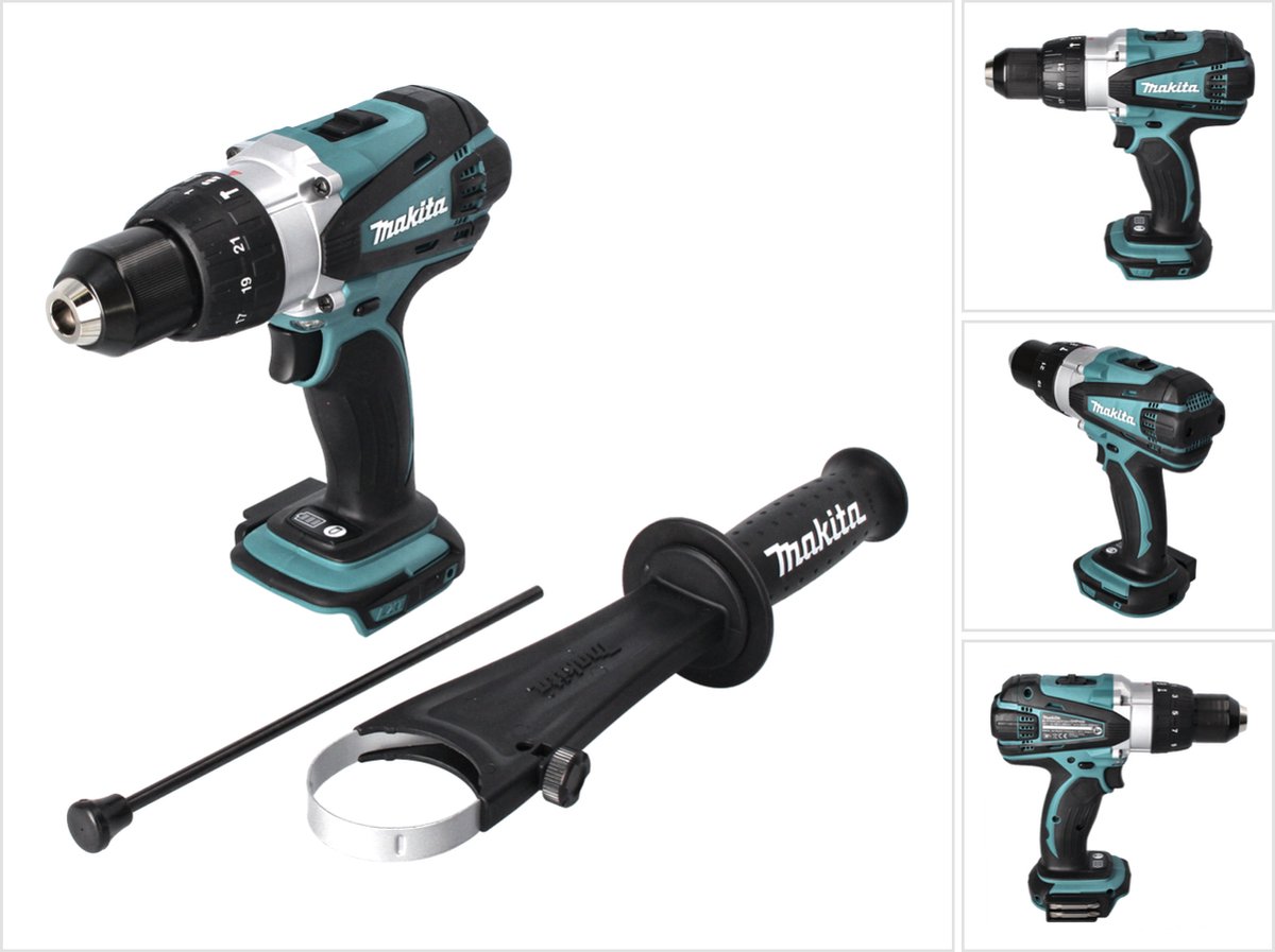 Makita DHP458Z schroefboormachine 18V - Losse Body (geleverd zonder accu en lader) – foto 2