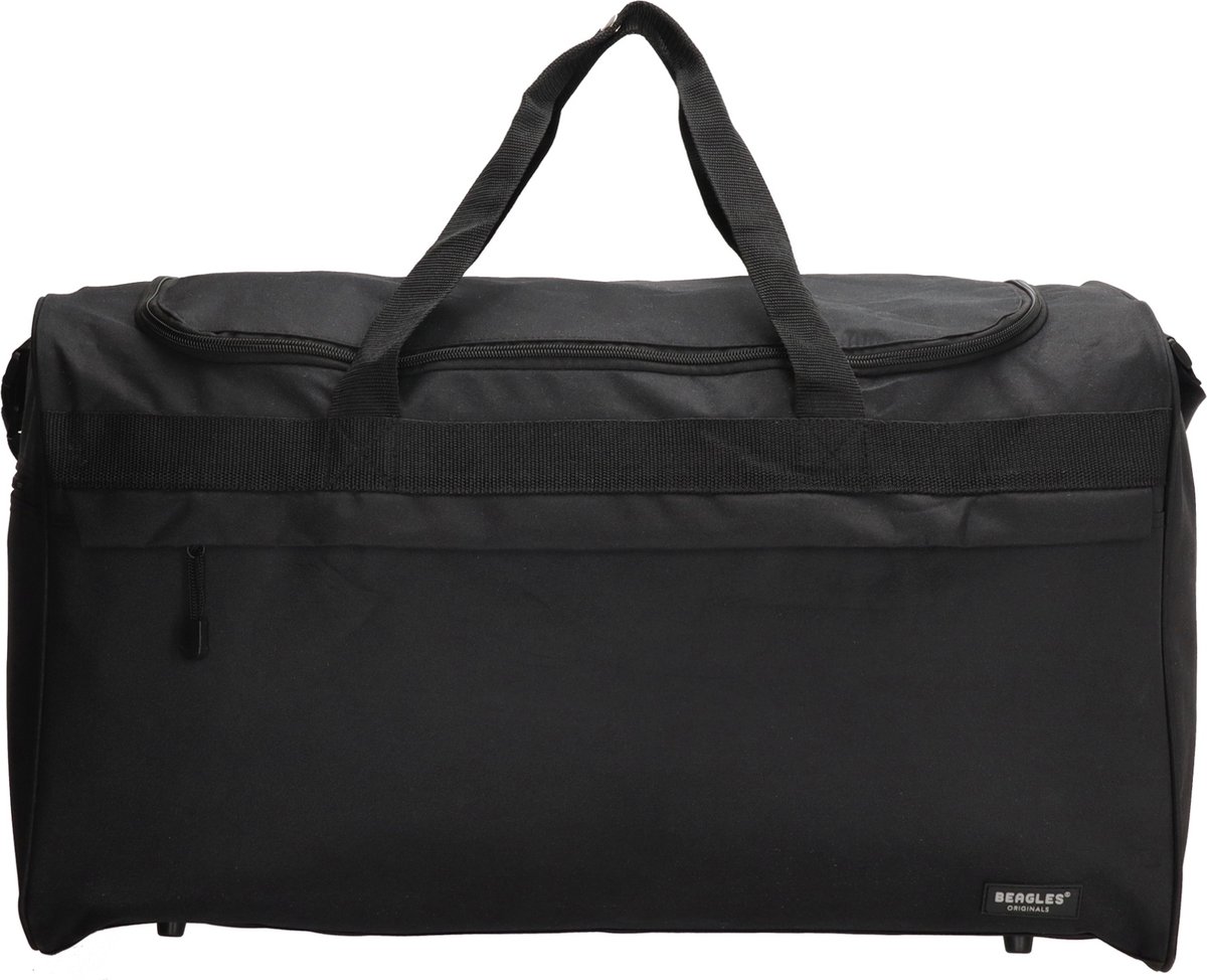 Beagles Originals Basics Reistas Grote Weekend Tas - 66 Liter - Zwart