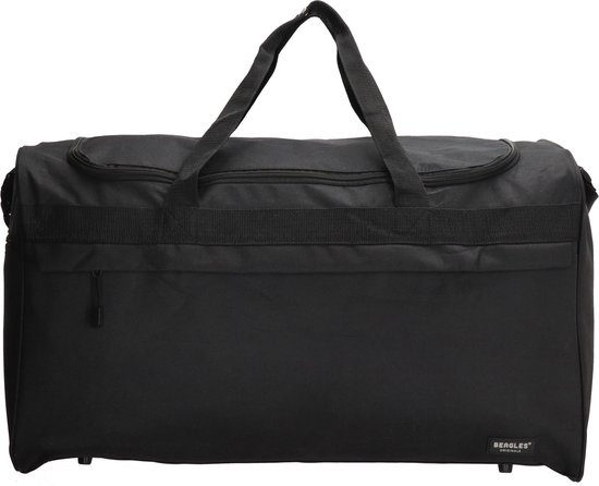 Beagles Originals Basics Reistas Grote Weekend Tas - 66 Liter - Zwart