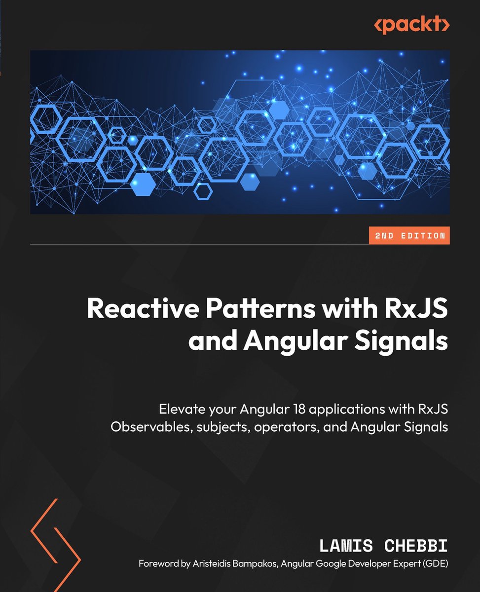 Omslag van Reactive Patterns with RxJS and Angular Signals