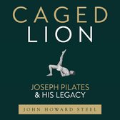 Boek 'Caged Lion' met een liggende man in pilateshouding.
