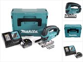 Makita DJV 180 RF1J accu decoupeerzaag 18V + 1x oplaadbare accu 3.0Ah + lader + Makpac