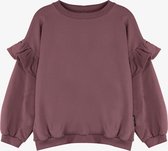 merkloos Luis sweater mellow mauve ruffle | Milk 'n Sugar 50-56