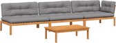 vidaXL-4-delige-Loungeset-pallet-met-kussens-massief-acaciahout