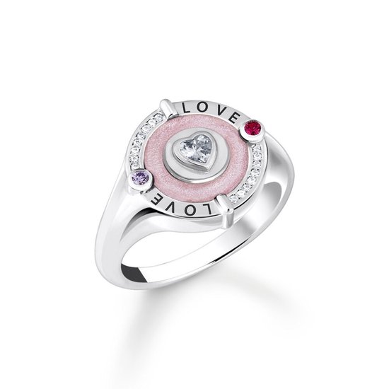 Thomas Sabo - TR2447-390-9-50 - Ring - Dames - 925er Zilver - ringmaat 50