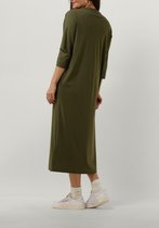 Penn & Ink Dames Midi Jurk Dress Khaki Groen - Maat M