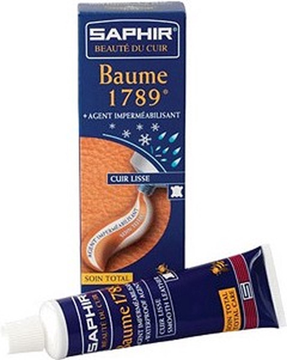 Saphir Baume Schoencreme Tube - 01 Zwart - 75 ml (Schoenpoets - Schoensmeer)