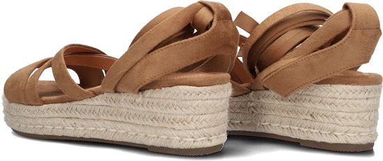 Omoda 0047-42 Espadrilles - Zomer Schoenen - Dames - Cognac - Maat 36