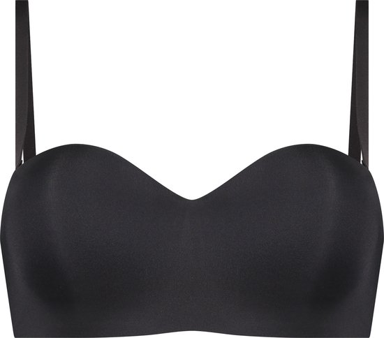 Hunkemöller Voorgevormde strapless beugel-bh Smooth Zwart D75