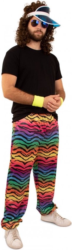 Trainingsbroek neon tijger unisex - Maat XL/XXL