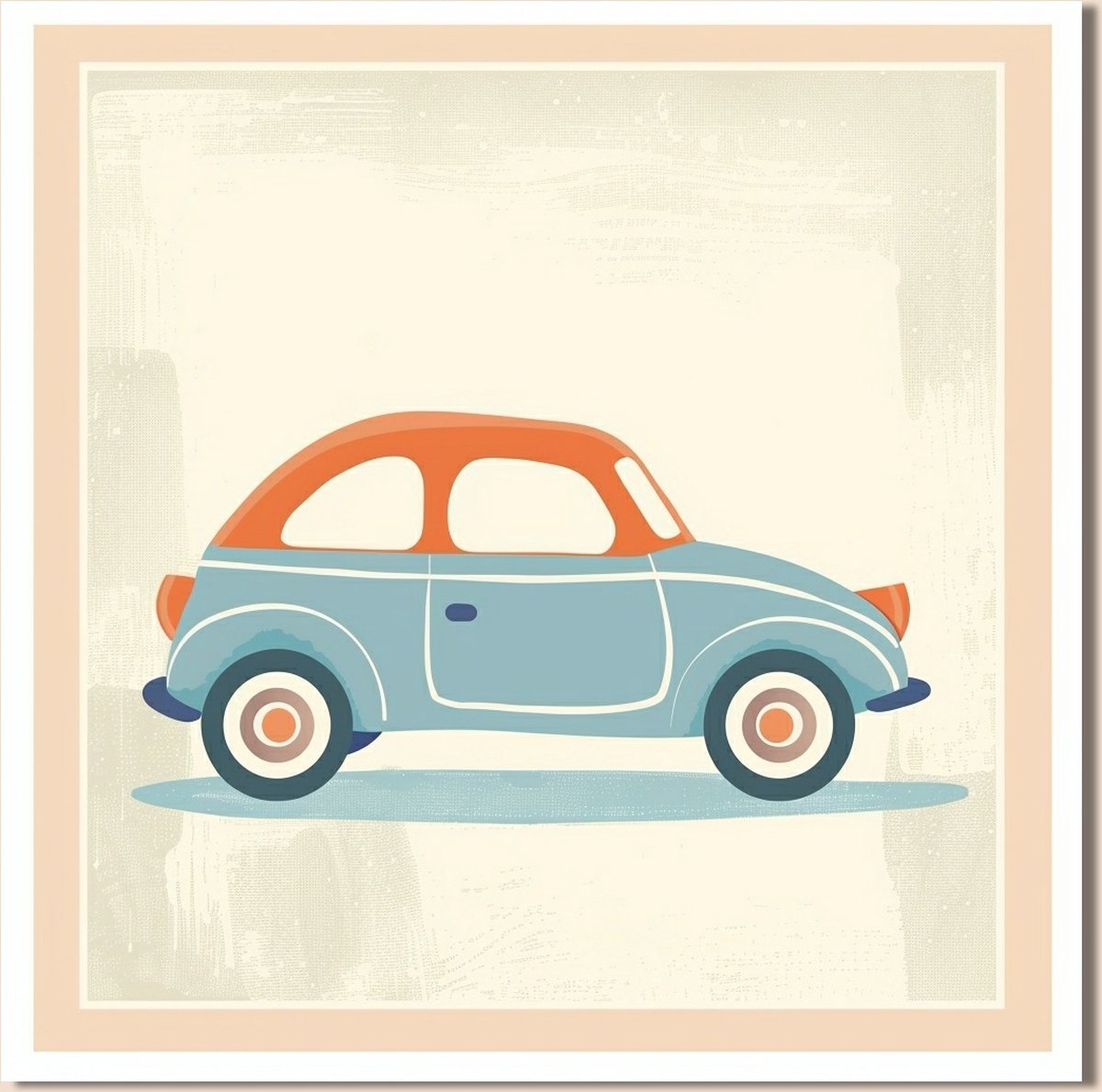 10x Geboortekaartje voor Jongen of Meisje | Vierkant L formaat (21x21 cm) | Wenskaart Geboorte