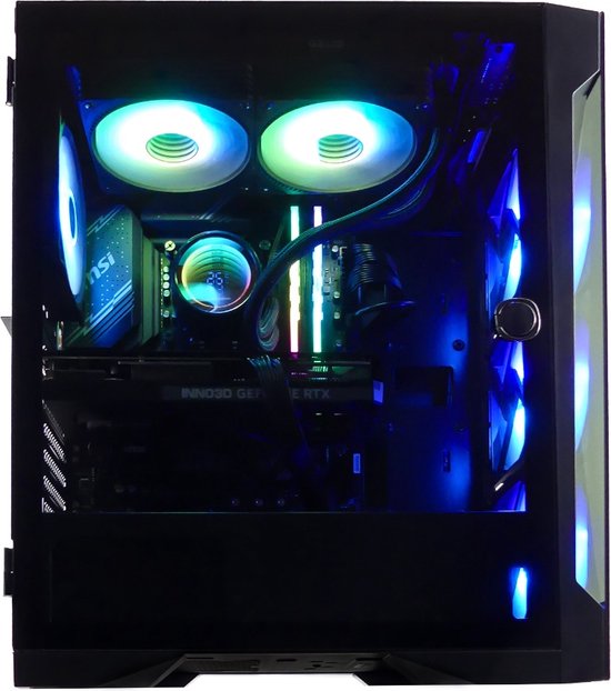 Intel i7 12700K 12-Core Game PC / Gaming Computer - RTX 5070 12GB|32GB DDR5 RGB RAM|2TB M2.0 NVMe SSD - Gamdias Talos E2 Elite
