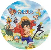 Lot de 20 serviettes en papier 33x33cm One Piece - Multicolore