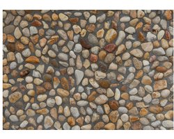 MD Entree - Deurmat - Schoonloopmat - Eco Design - Pebble Beach - 50 x 75 cm