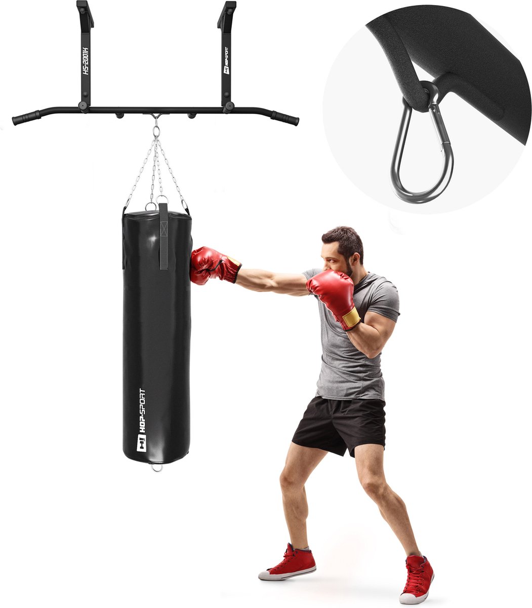 Hop-Sport HS-2001K - Pull-up bar plafondmontage thumbnail 4