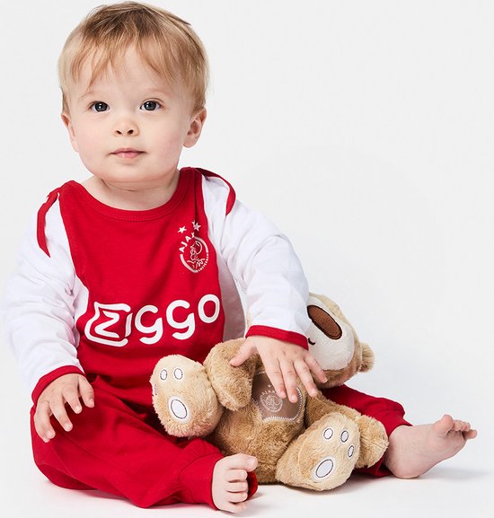 Pyjama bebe Ajax blanc rouge taille 50 56 bol