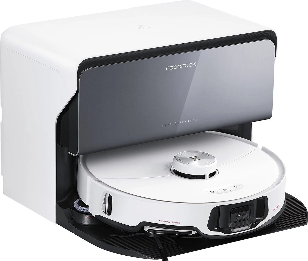 Roborock S8 MaxV Ultra - Robotstofzuiger - Combi Wit