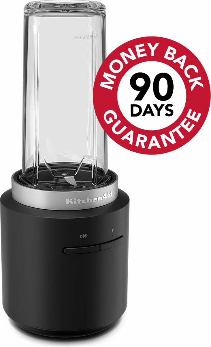 KitchenAid 5KSBR256BM blender 0473 l Blender voor op aanrecht Zwart